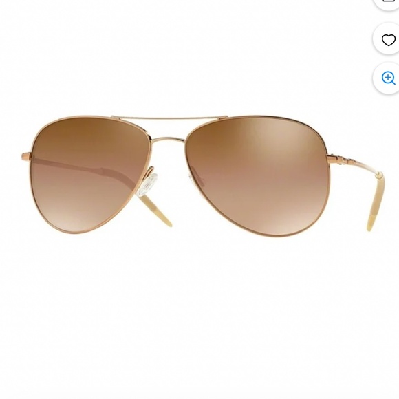 Oliver Peoples Kannon Sunglasses Rose gold brown lens main image 7